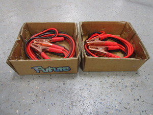 lot 156 image: 2 Sets of 10 Light Duty Jumper Cables