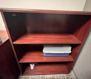 lot 50 image: Brown Shelf