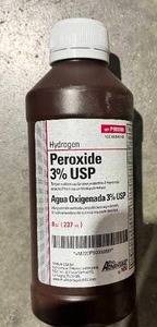 lot 84 image: Hydrogen Peroxide 3% USP