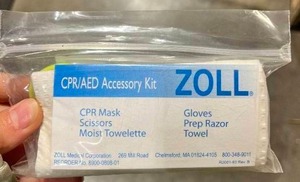 lot 91 image: CPRAED Accessory Kit