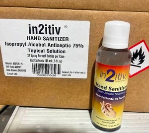 lot 102 image: in2itiv Hand Sanitizer
