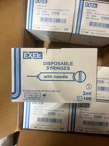 lot 111 image: EXEL Disposable Syringes