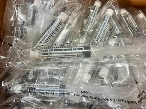 lot 122 image: 0.9% USP Sodium Chloride Injection