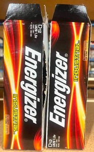 lot 150 image: D12 Energizer Industrial Batteries