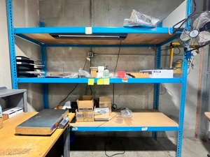 lot 170 image: 3 tier shelving heavy duty