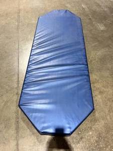 lot 178 image: Blue Medical mattress