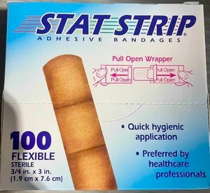 lot 183 image: Stat Strip Adhesive Bandages