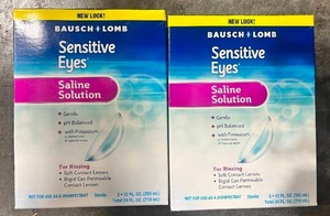 lot 203 image: Bausch  Lomb Saline Solution