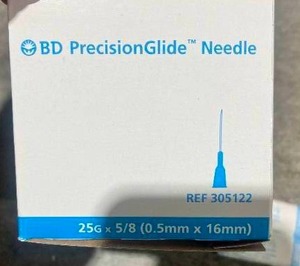 lot 232 image: BD PrecisionGlide Needle