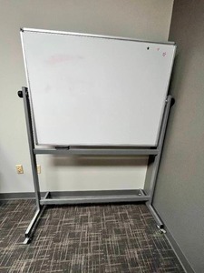lot 255 image: Rolling Whiteboard Stand