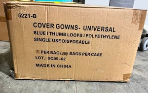 lot 304 image: Cover Gowns - Universal