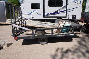 Utility Trailer with Ramp
