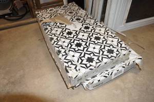 lot 405 image: 2 8-Packs 12x24 Porcelain Tiles - 16sq ft Each