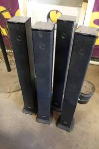 lot 352 image: 4 Epic Sound Floor-Standing Speakers