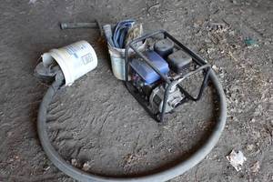lot 233 image: Gas Water Pump Model WP20 with Hose