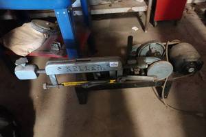 lot 507 image: Vintage Keller Belt Drive Hack Saw