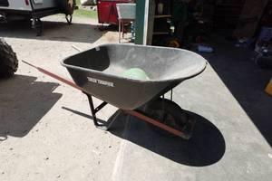 lot 546 image: Wheel Barrow and Watering Can