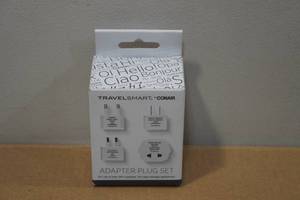 lot 129 image: Conair Travel Smart Adapter Plug Set