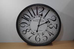 lot 171 image: Vintage Style Caladonian Railroad Wall Clock