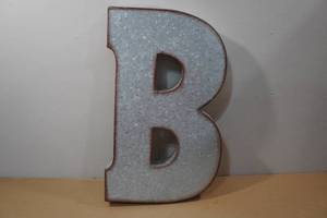 lot 176 image: B Metal Sign