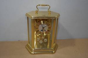 lot 194 image: Vintage Montrev Brass Anniversary Clock