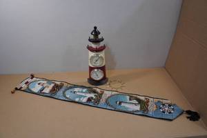 lot 196 image: Split Rock Light House Barometer and Banner