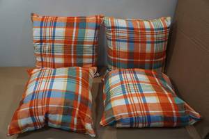 lot 234 image: Set of Four Throw Pillows