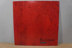 lot 102B image: Peter Gabriel Red Rain Vinyl Record