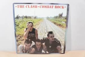 lot 100L image: The Clash Combat Rock Vinyl Record