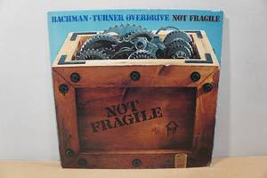 lot 100X image: Bachman Turner Overdrive Not Fragile Vinyl Record