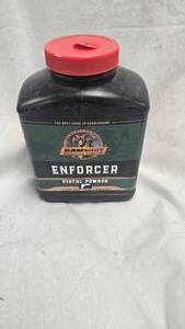 lot 37 image: Ramshot Enforcer Pistol Powder 1lb Jug, New