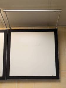 lot 39 image: MAGA LENS SINGLE MENU SIGN W LIGHT