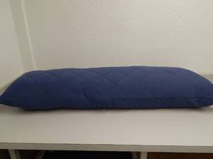lot 56 image: Plush Body Pillow - Royal Blue