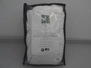 lot 129 image: King European Down Comforter