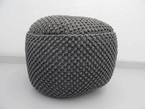 lot 165 image: Knitted Ottoman