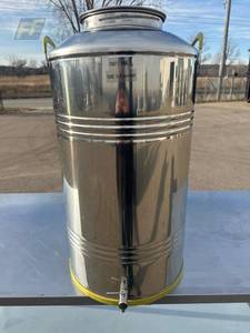100 L Stainless Steel Vessel w/Lid