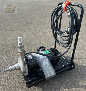 lot 19 image: AMT Rolling Pump System wLeeson 2 HP Motor