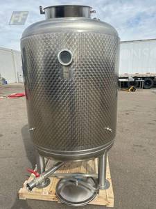lot 54 image: Kothe 2,000 L Steam-Jacketed Mash Tank, Closed Vessel