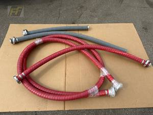lot 55 image: (4) Continental Heavy-Duty Flexible Tank Hoses