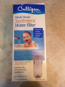 lot 16 image: Culligan Whole House Sediment Water Filter