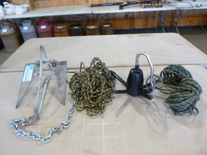 lot 85 image: 2 Boat Anchors