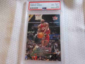 2004 Fleer  Ultra LeBron James NM-M...