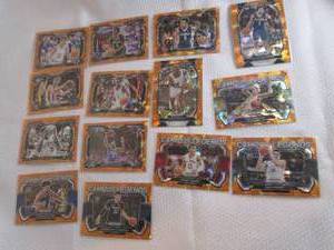 lot 9 image: 2024 Orange Prizm Basketball Cards...