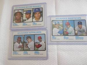 lot 11 image: 1973 Topps Baseball Rookies...