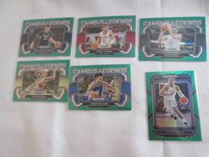 lot 14 image: 2024 Green Prizm Basketball Cards...