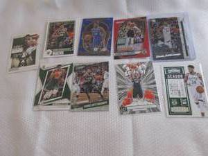 lot 36 image: Giannis Antetokounmpo Cards...
