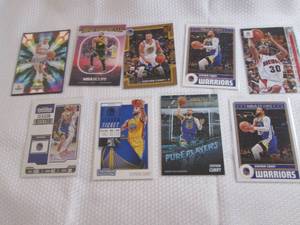 lot 58 image: Stephen Curry Cards...