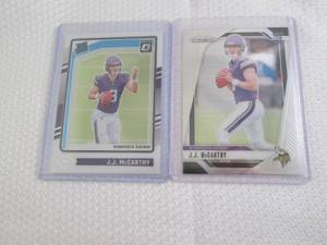 lot 107 image: JJ McCarthy Rookie Cards...