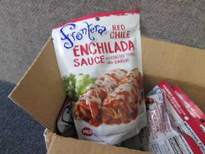 lot 167 image: 6- 8 oz Frontera Red Chile Enchilad...