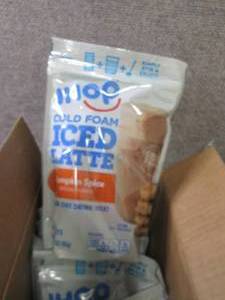 lot 170 image: 6- 6 pks IHop Cold Foam Pumpkin Spi...